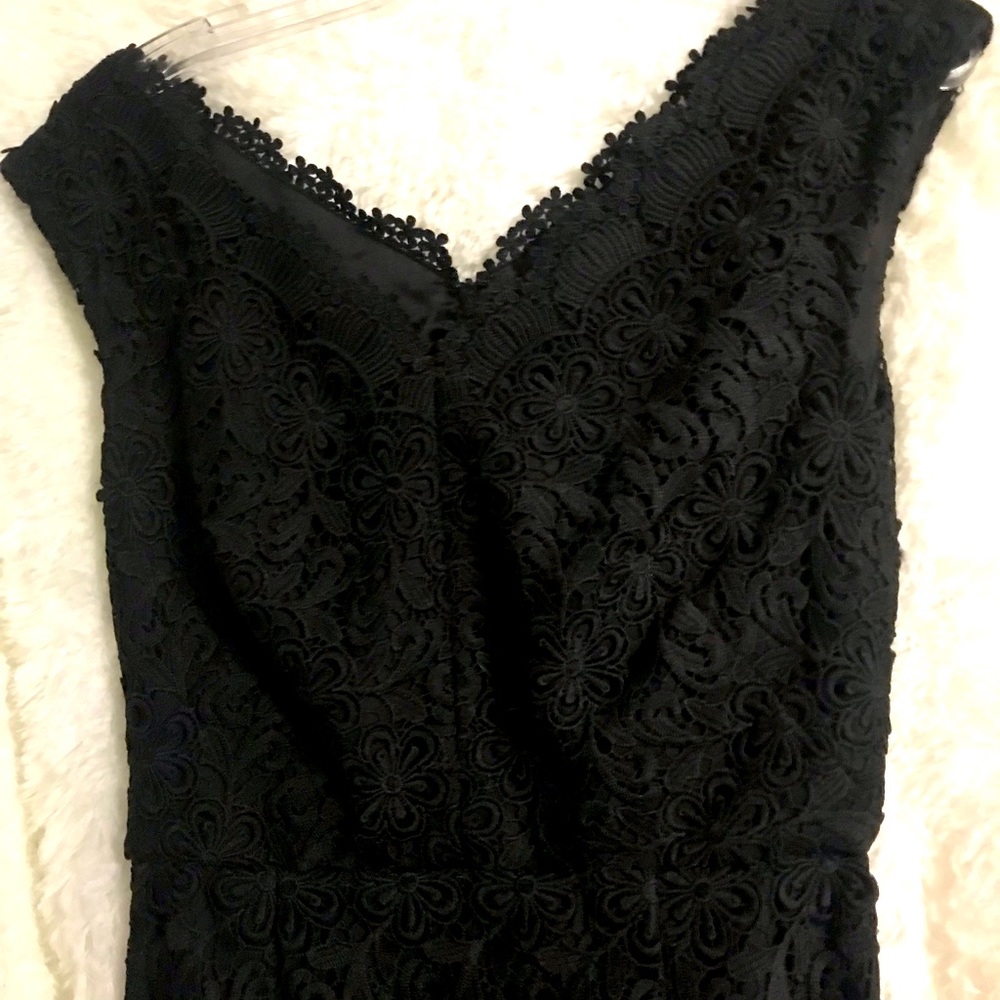 Katherine Kelly black dress
